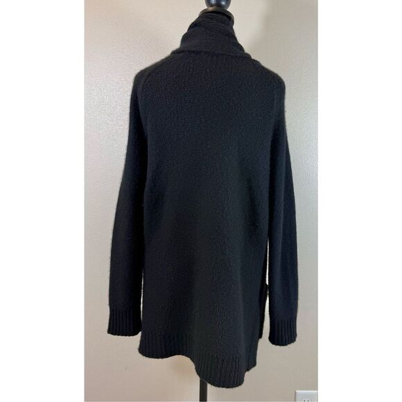 Beryll 100% Cashmere Oversized Open Front Cardigan in Black Women’s Medium - Picture 6 of 12